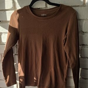 Northern Reflections Brown Long Sleeve Tee